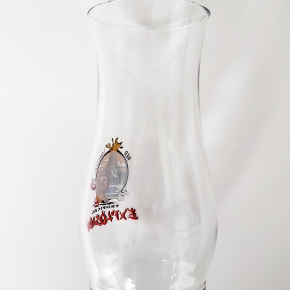 Tall Smoothies Drinking Glasses Vtg LIBBEY Red Lobster Novelty Tiki Barware 4pcs - Picture 5 of 7